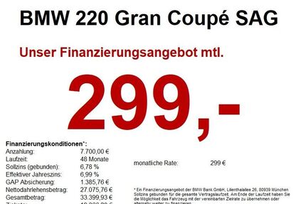 BMW 220 Gran Coupé Gebrauchtwagen