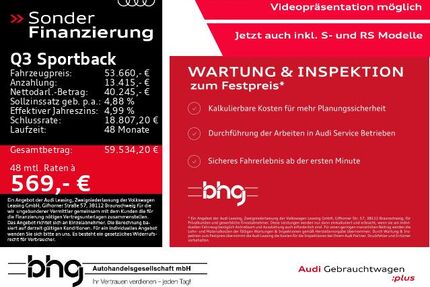 Audi Q3 Gebrauchtwagen