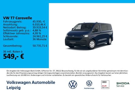 VW T7 Caravelle Gebrauchtwagen
