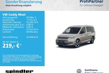 VW Caddy Maxi Gebrauchtwagen