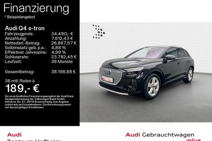 Audi Q4 e-tron Gebrauchtwagen