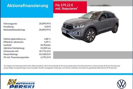 VW T-Roc Gebrauchtwagen