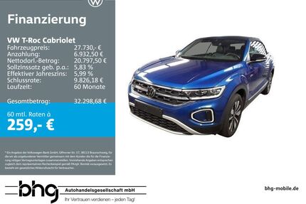 VW T-Roc Gebrauchtwagen