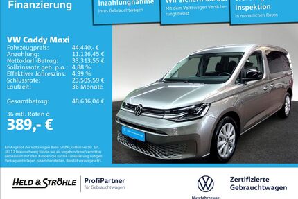 VW Caddy Maxi Gebrauchtwagen
