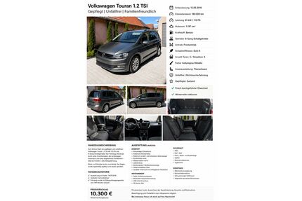 VW Touran Gebrauchtwagen