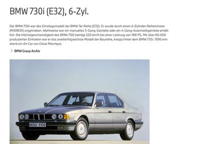 BMW 730 Gebrauchtwagen