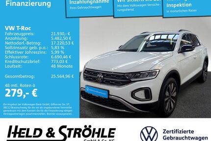 VW T-Roc Gebrauchtwagen