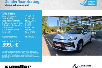VW T-Roc Gebrauchtwagen