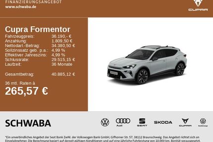 Cupra Formentor Gebrauchtwagen