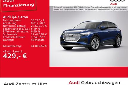Audi Q4 e-tron Gebrauchtwagen