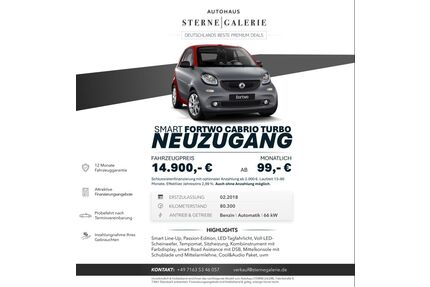 Smart ForTwo Gebrauchtwagen