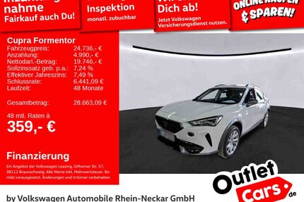 Cupra Formentor Gebrauchtwagen
