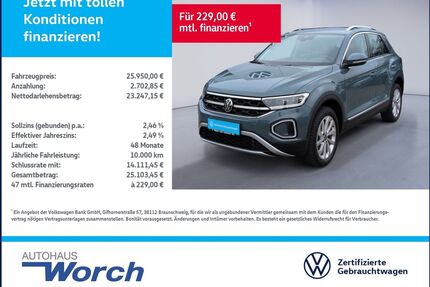 VW T-Roc Gebrauchtwagen