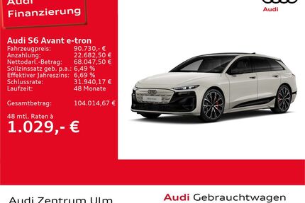 Audi S6 e-tron Gebrauchtwagen