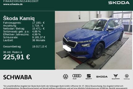Skoda Kamiq Gebrauchtwagen
