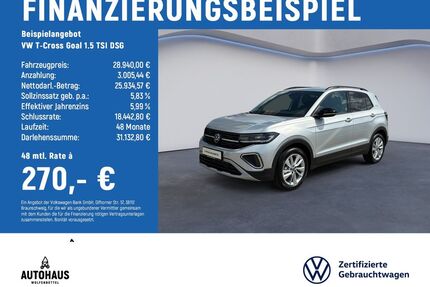 VW T-Cross Gebrauchtwagen