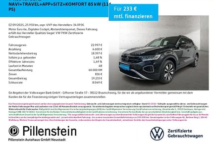 VW T-Roc Gebrauchtwagen