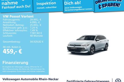 VW Passat Variant Gebrauchtwagen