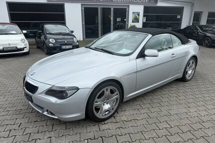BMW 630i Cabrio*1.Hand,deutsch,Automatik,Leder,Navi Gebrauchtwagen