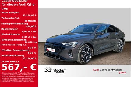 Audi Q8 e-tron Gebrauchtwagen