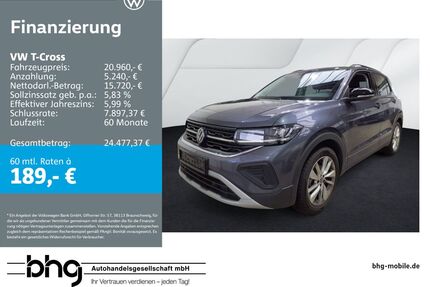 VW T-Cross Gebrauchtwagen