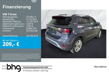 VW T-Cross Gebrauchtwagen