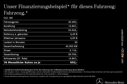 Mercedes-Benz CLE 180 Gebrauchtwagen