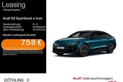 Audi S6 e-tron Gebrauchtwagen