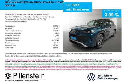VW Tayron Gebrauchtwagen