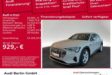 Audi e-tron Gebrauchtwagen