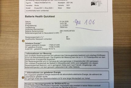 Skoda Enyaq Gebrauchtwagen