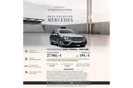 Mercedes-Benz E 200 Gebrauchtwagen