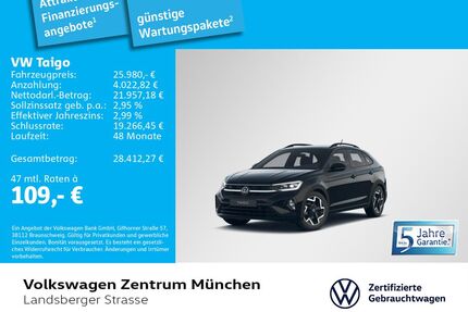 VW Taigo Gebrauchtwagen