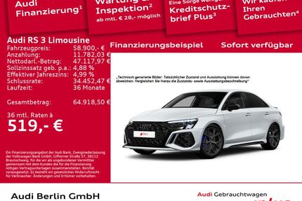 Audi RS3 Gebrauchtwagen