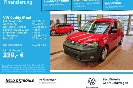 VW Caddy Maxi Gebrauchtwagen