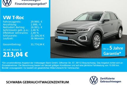 VW T-Roc Gebrauchtwagen