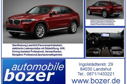 BMW X4 xDr30d Std.Heiz,Pan-Dach,Echtleder NP:93.840 