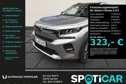 Citroen ë-C3 Gebrauchtwagen