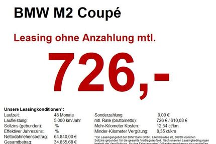 BMW M2 Gebrauchtwagen