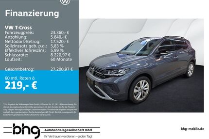 VW T-Cross Gebrauchtwagen