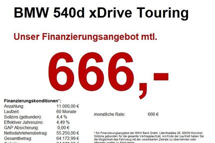 BMW 540 Gebrauchtwagen