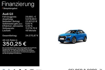 Audi Q3 Gebrauchtwagen