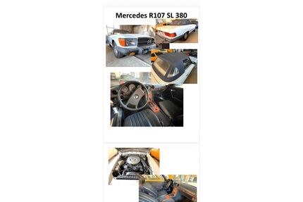 Mercedes-Benz SL 380 Gebrauchtwagen