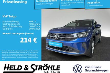 VW Taigo Gebrauchtwagen