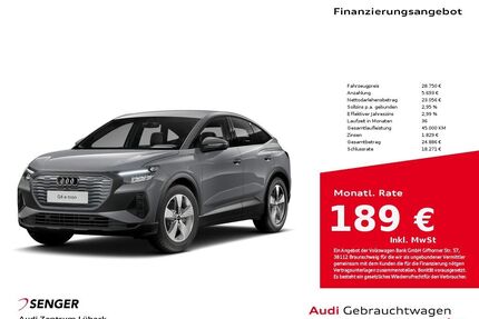 Audi Q4 e-tron Gebrauchtwagen
