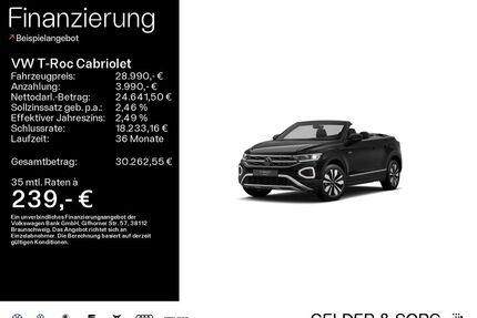 VW T-Roc Gebrauchtwagen