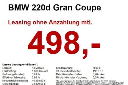 BMW 220 Gran Coupé Gebrauchtwagen