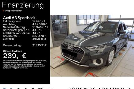 Audi A3 Gebrauchtwagen