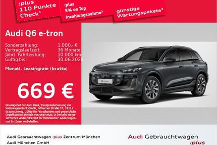Audi Q6 e-tron Gebrauchtwagen