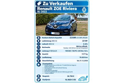 Renault ZOE Gebrauchtwagen